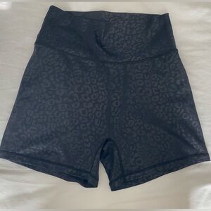 BuffBunny Black Leopard Shorts
